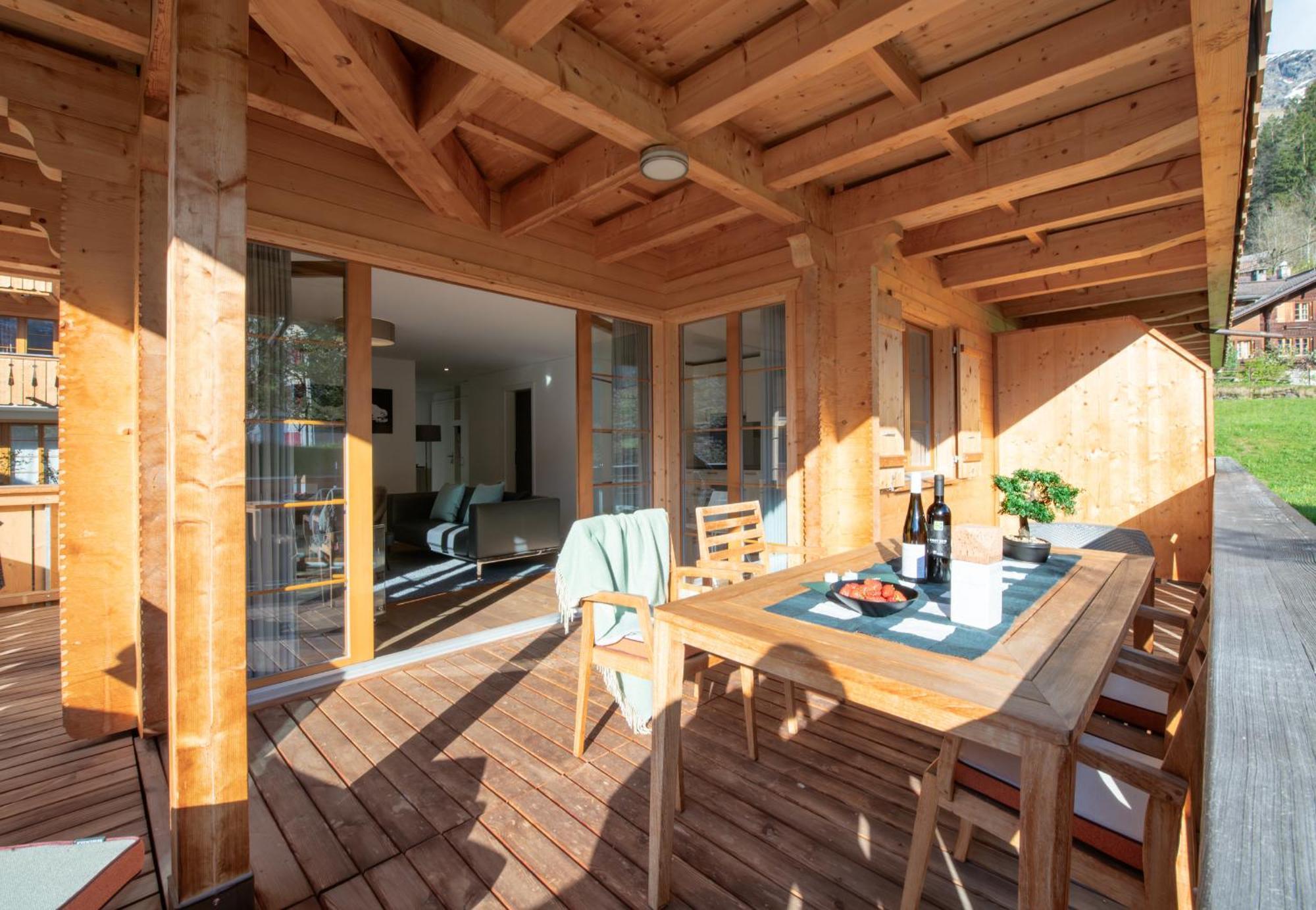 Panoramapark Soleil Chalet C 翁根 外观 照片